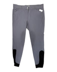 Dover Saddlery 'Windham Dexter' Knee Patch Breech in Grey
