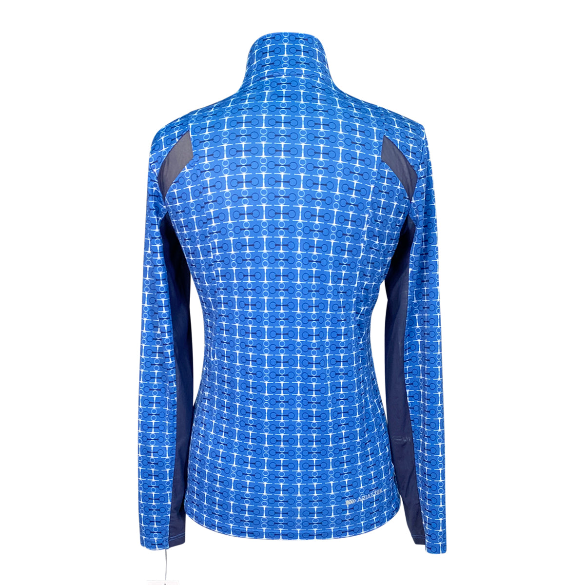 Ariat TEK 'Heat Series' Long Sleeve Shirt in Royal Blue/ Bits