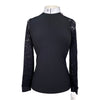 Hannah Child's 'Jaclyn' Competition shirt  in Black - Women's Medium