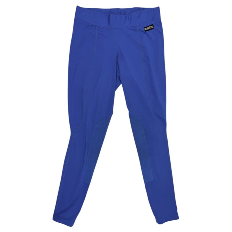 Kerrits Performance Knee Patch Tights in Blueberry