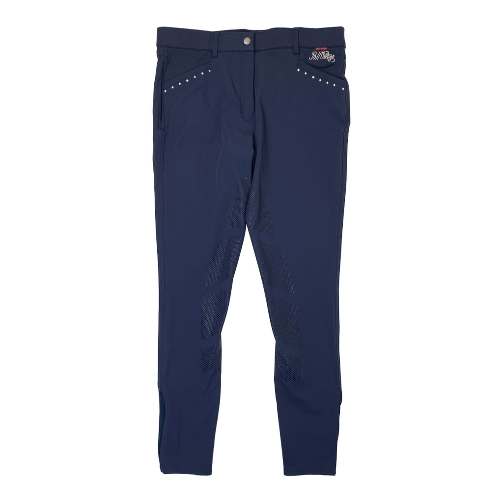 B Vertigo 'Olivia' Full Seat Breeches in Navy - Women's 26