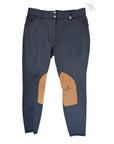 Romfh 'Willow' Knee Patch Breeches in Slate