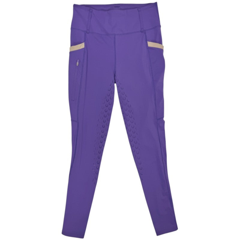 FitsT4 Full Seat Riding  Tights in Purple