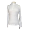 Euphoric Equestrian 'Palm Beach' Competition Shirt in White