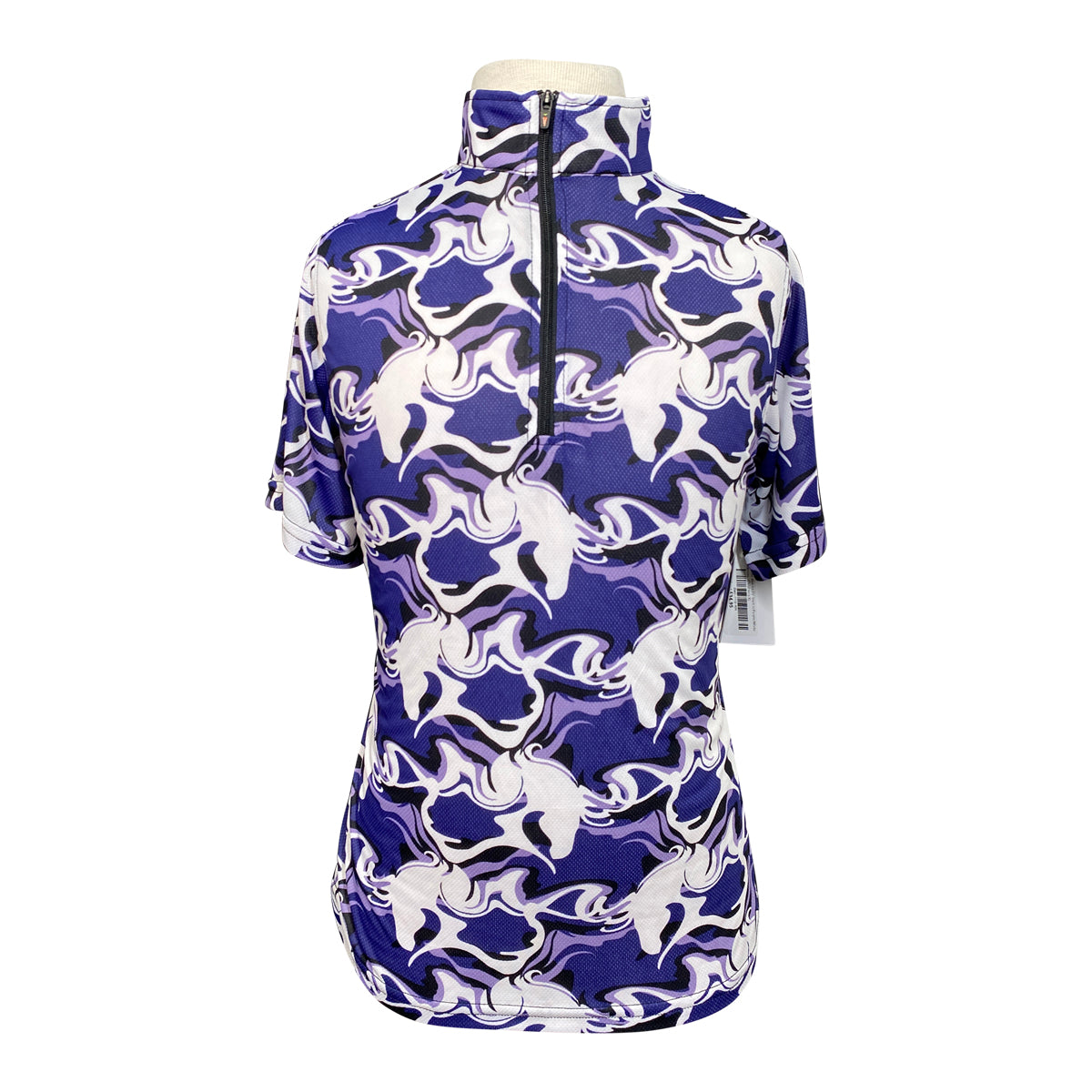 Kerrits 'Aire Ice Fil' Shirt in Purple/White Horses