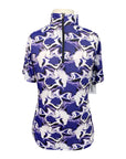 Kerrits 'Aire Ice Fil' Shirt in Purple/White Horses