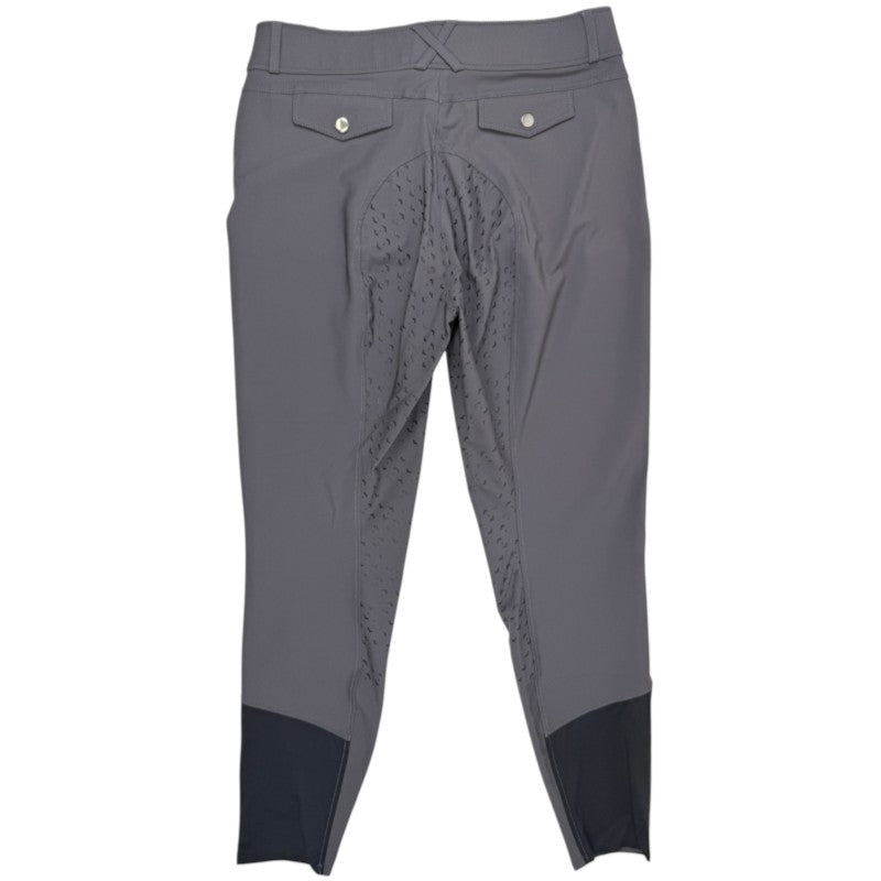 IconEQ 'Dalton Tech Nova' Full Seat Breeches in Grey