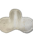 Toklat Medallion 'SuperQuilt' Saddle Pad in White - 16-17" Saddles