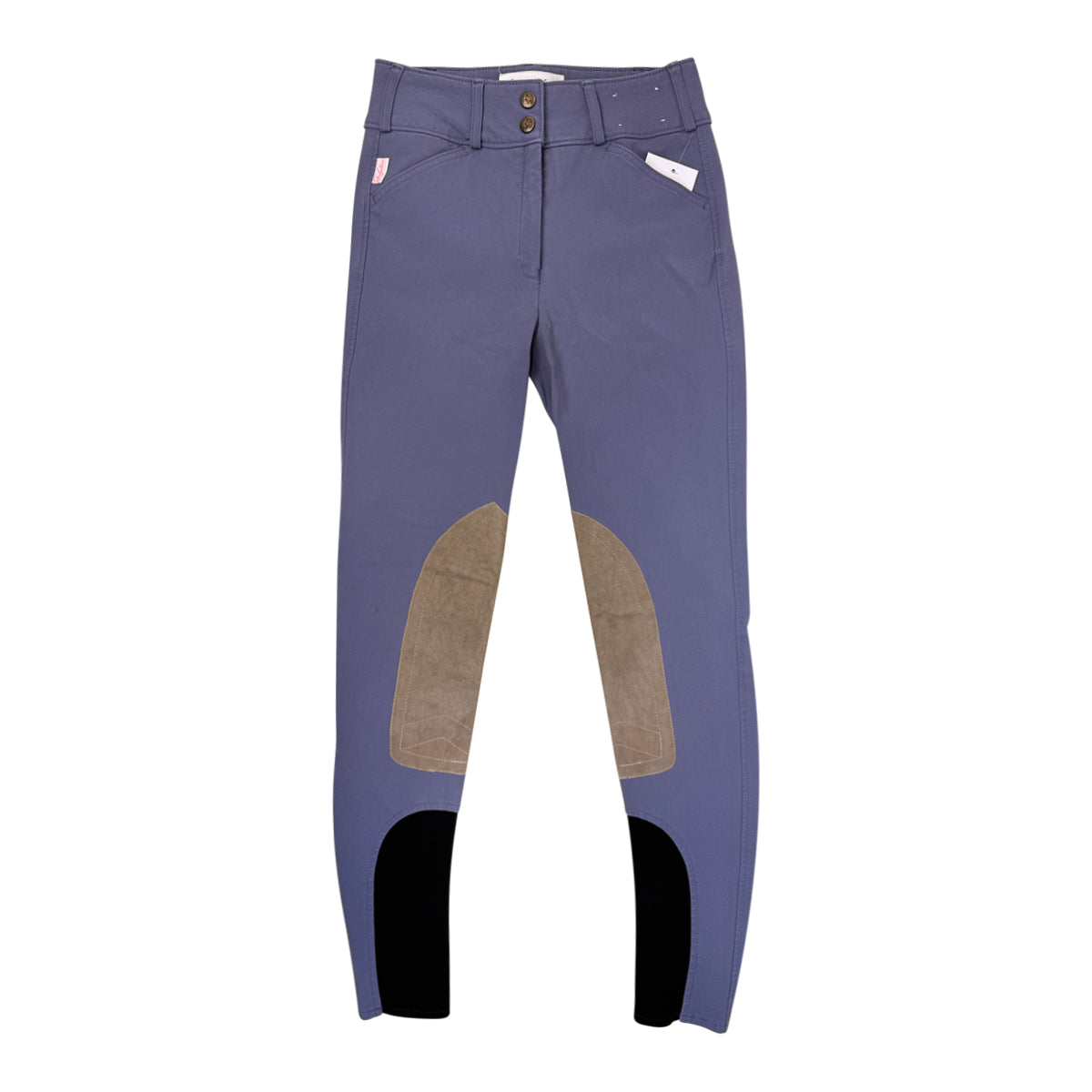 Tailored Sportsman 'Trophy Hunter' Boot Sock Breeches in Periwinkle/Tan