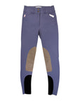 Tailored Sportsman 'Trophy Hunter' Boot Sock Breeches in Periwinkle/Tan