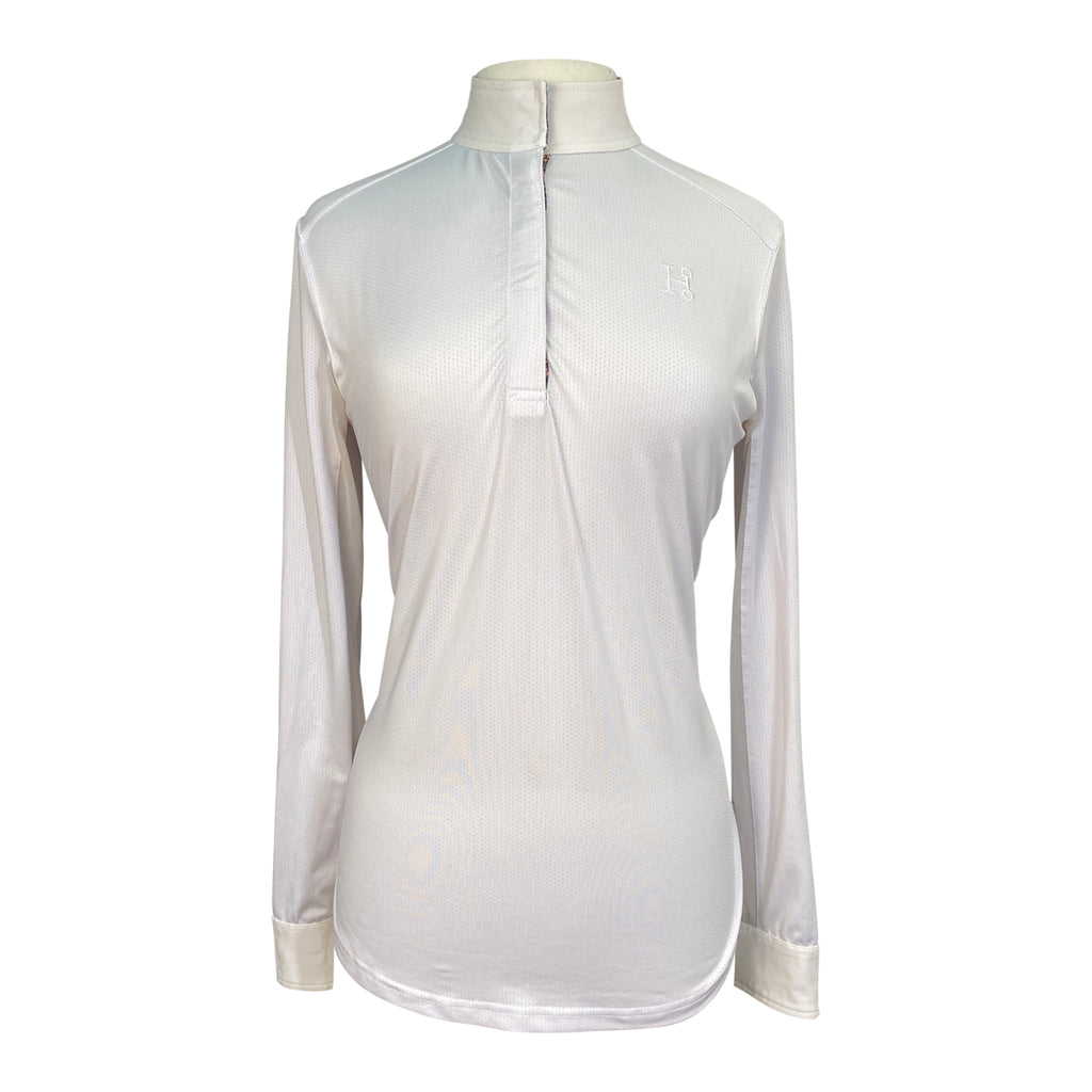 Hadley 'Performance' Show Shirt in White/Floral