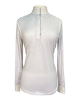 Hadley 'Performance' Show Shirt in White/Floral