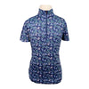 Kerrits 'Always Cool Ice Fil®' Short Sleeve in Navy/Leaves and Horses