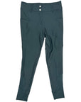 Free Ride Equestrian 'Lux' Full Seat Breeches in Hunter Green