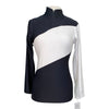 Criniēre 'Sophie' Schooling Top in Black/White