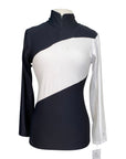 Criniēre 'Sophie' Schooling Top in Black/White
