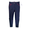 SmartPak Piper 'Evolution' Full Seat Breeches in Navy/Pink 