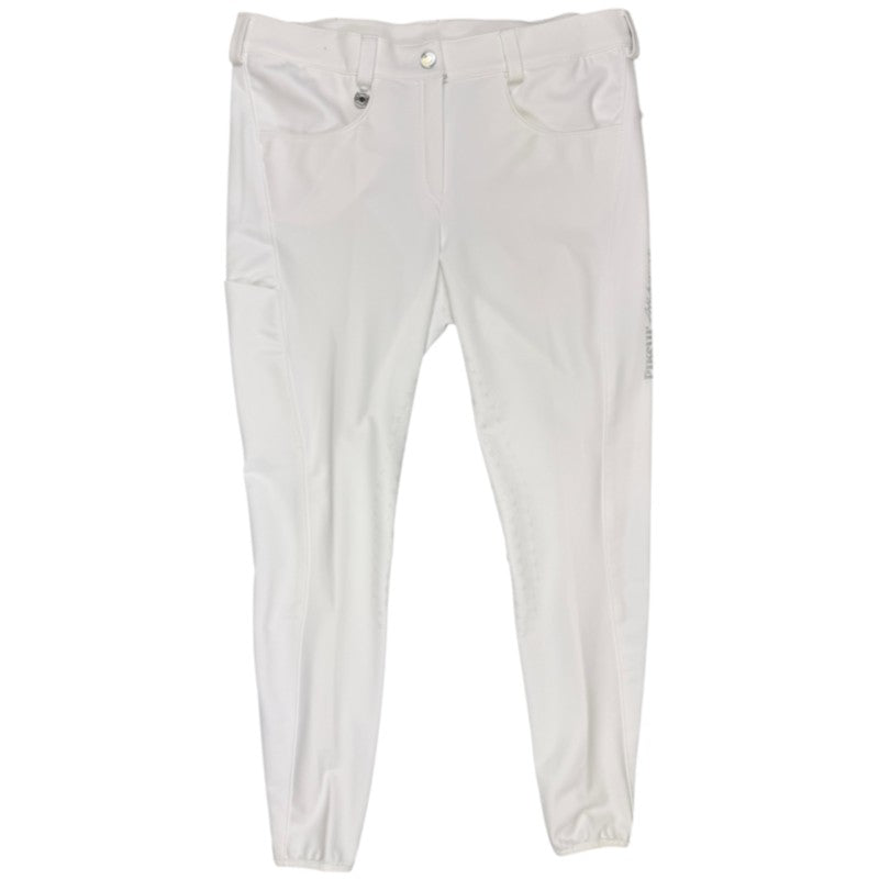 Pikeur 'Romy' Full Grip Breeches in White