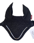 Le Mieux Crystal Ear Bonnet in Black 