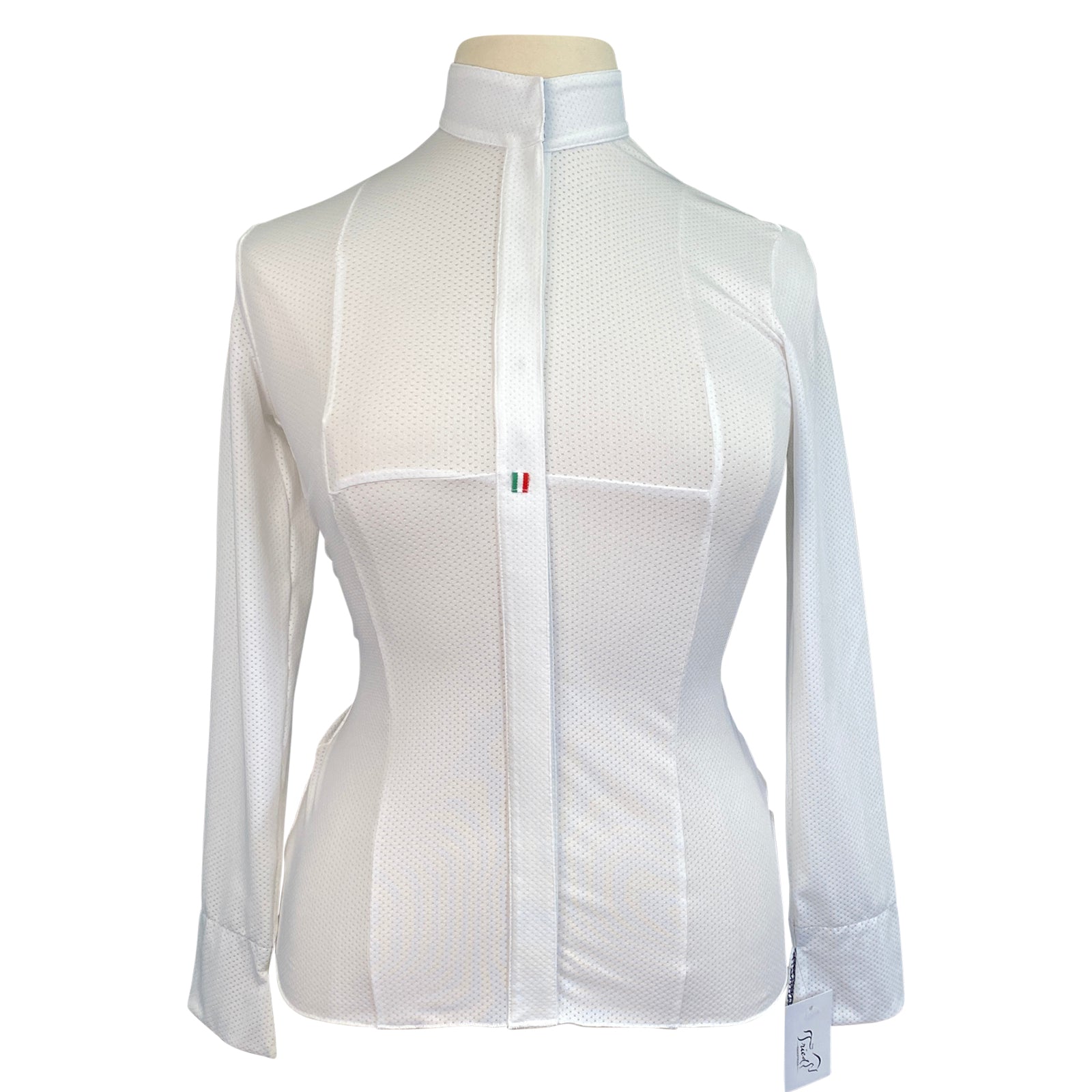 For Horses 'Elisabetta' Show Shirt in White