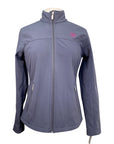 Ariat 'New Team' Softshell Jacket in Grey/Purple