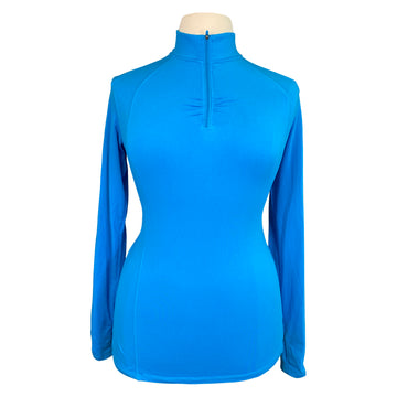 Dover Saddlery Base Layer in Bright Blue