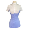 Cavalleria Toscana Seersucker Show Shirt in French Blue