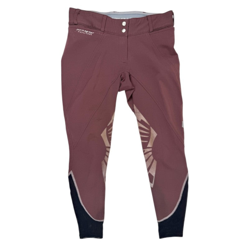 Struck Breeches in Burgundy