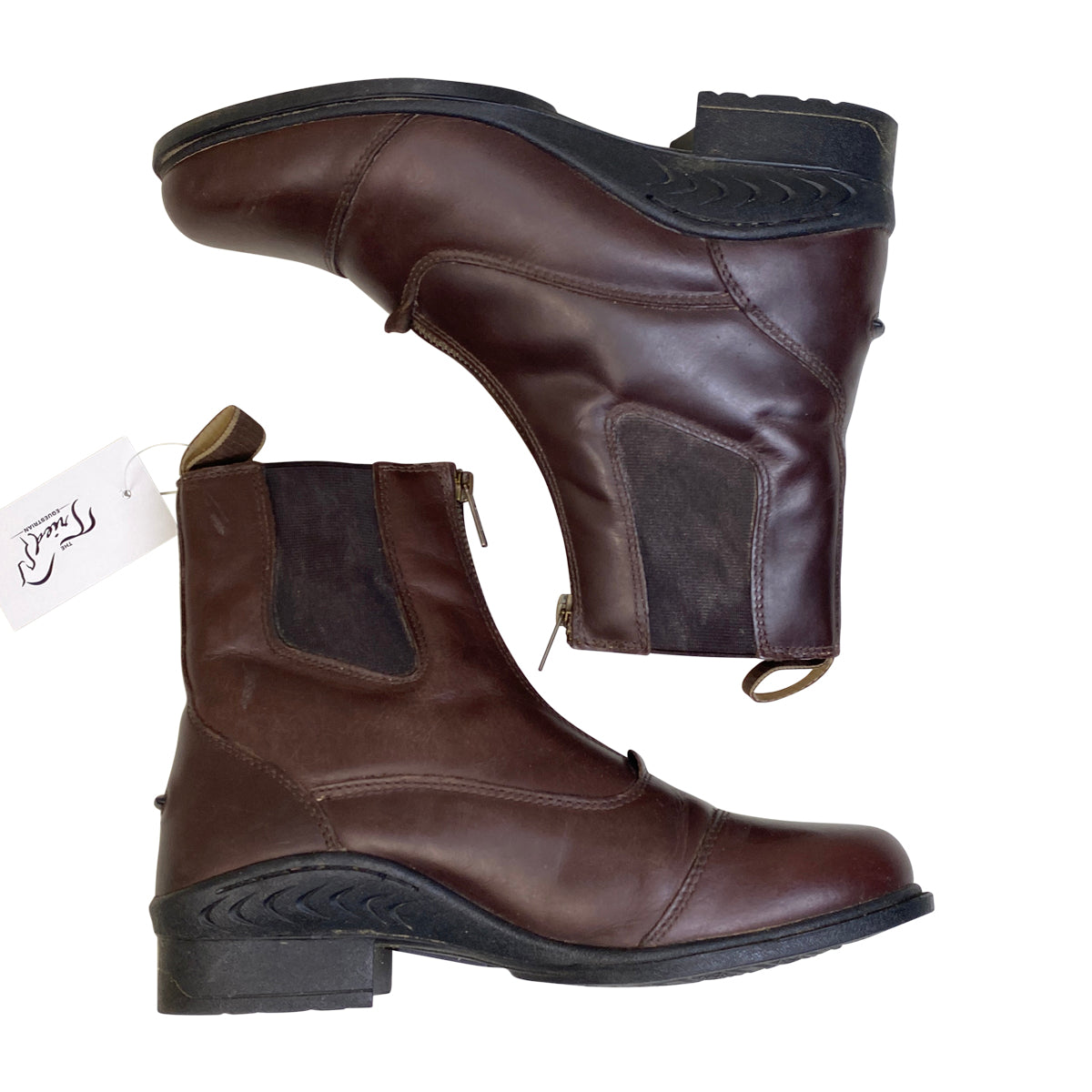 SmartPak 'Eliza' Paddock Boots in Brown