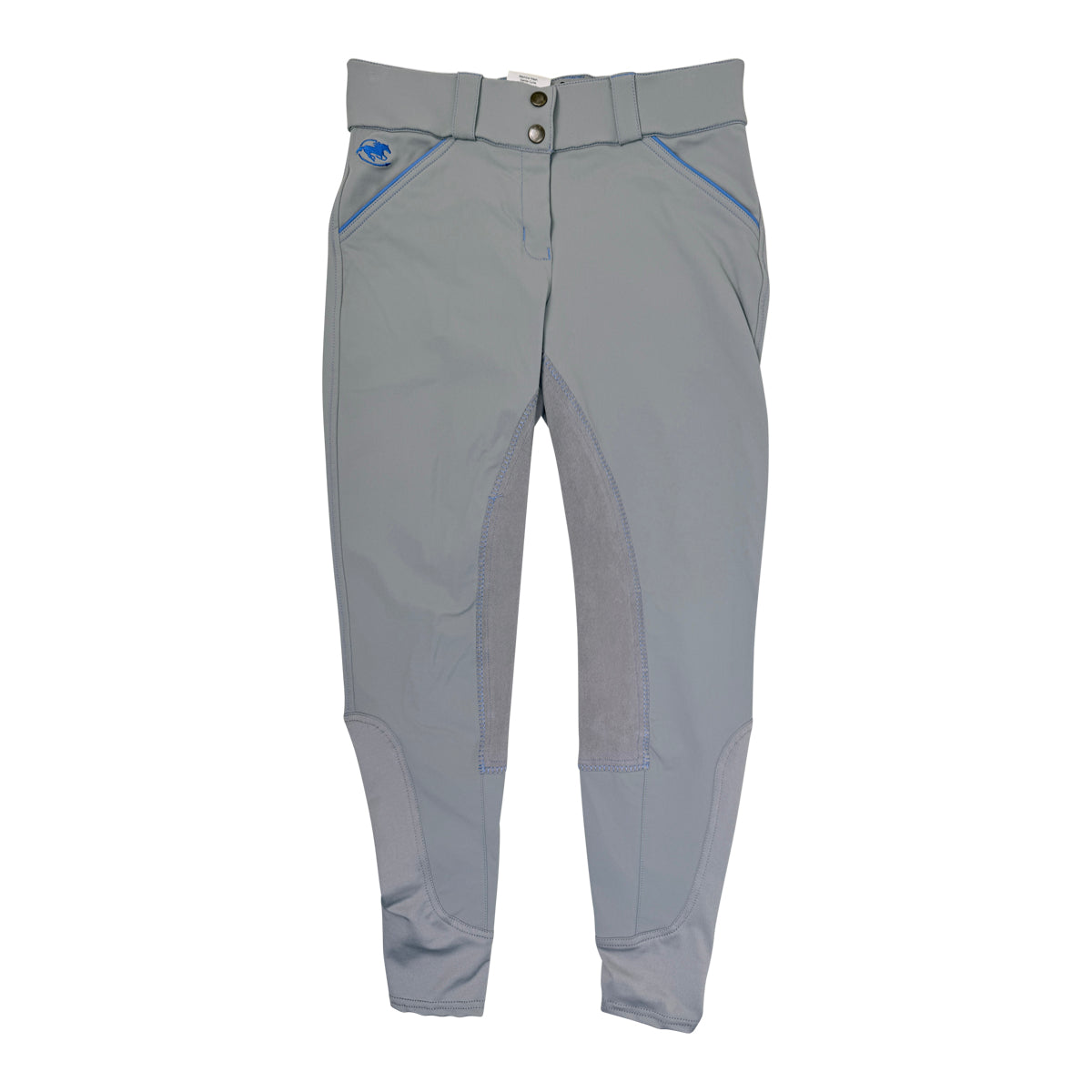 SmartPak Piper &#39;Evolution&#39; Full Seat Breeches in Grey - Women&#39;s 26R