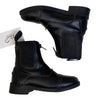 Equistar Synthetic Zip Paddock Boots in Black - Children's 11