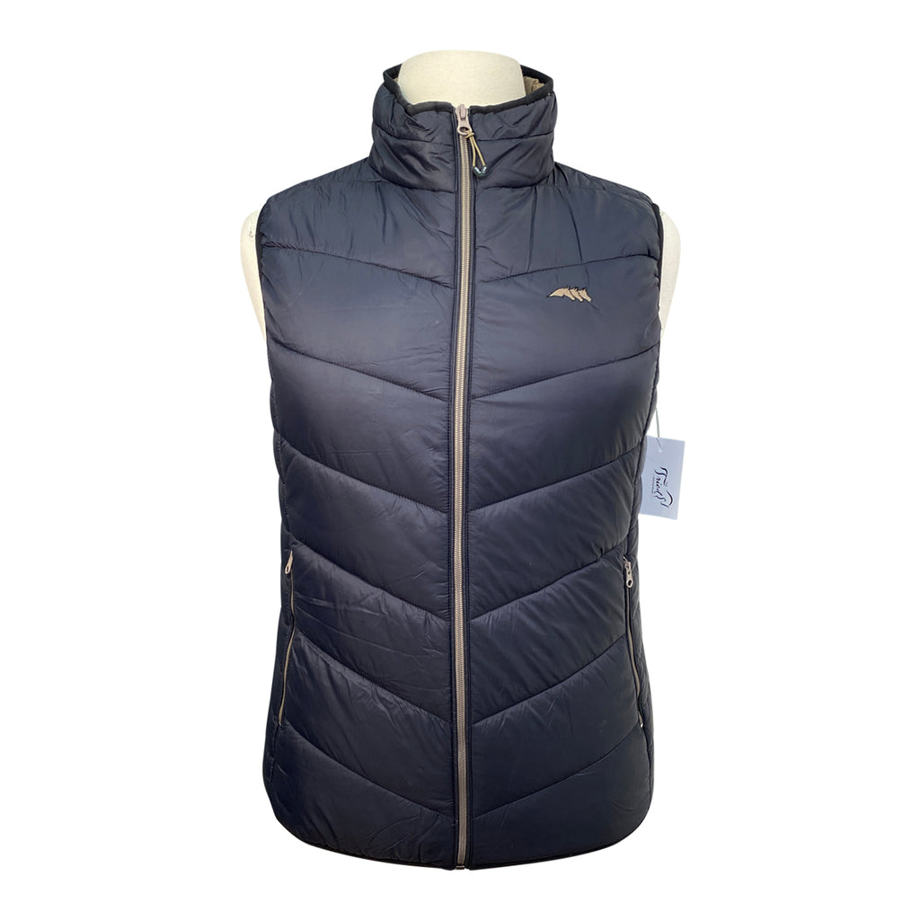 Equiline 'Juma' Vest in Black/Tan