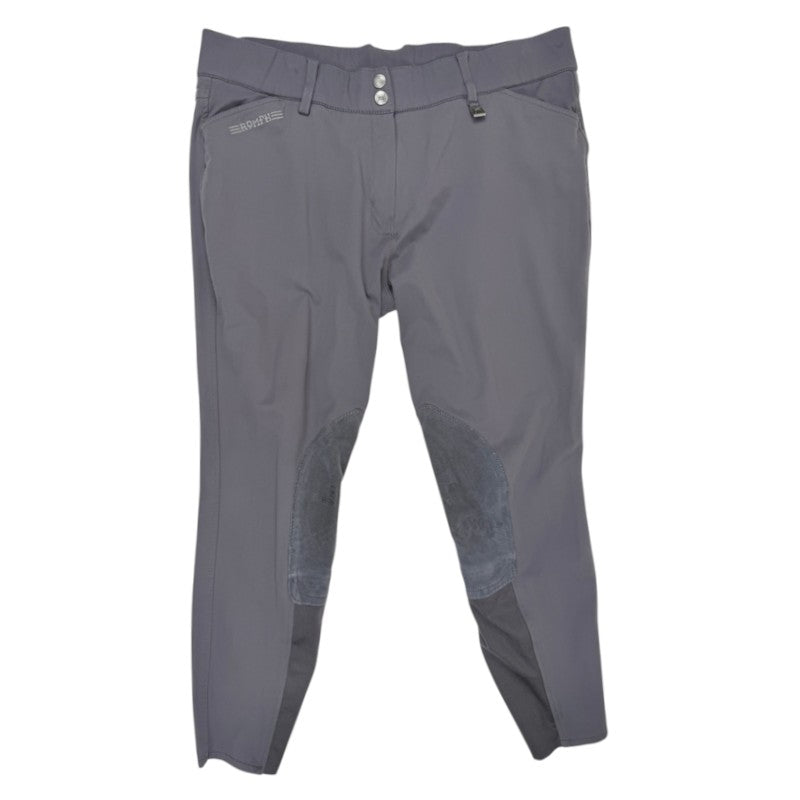 Romfh 'Sarafina' Knee Patch Breeches in Grey