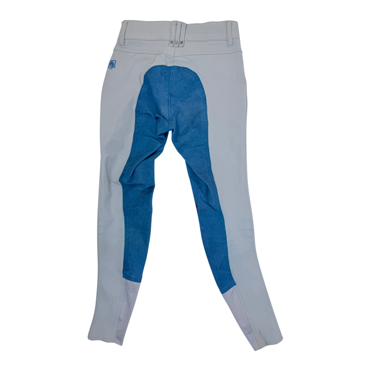 Romfh &#39;Sarafina&#39; Full Seat Breeches in Grey/Ocean Blue