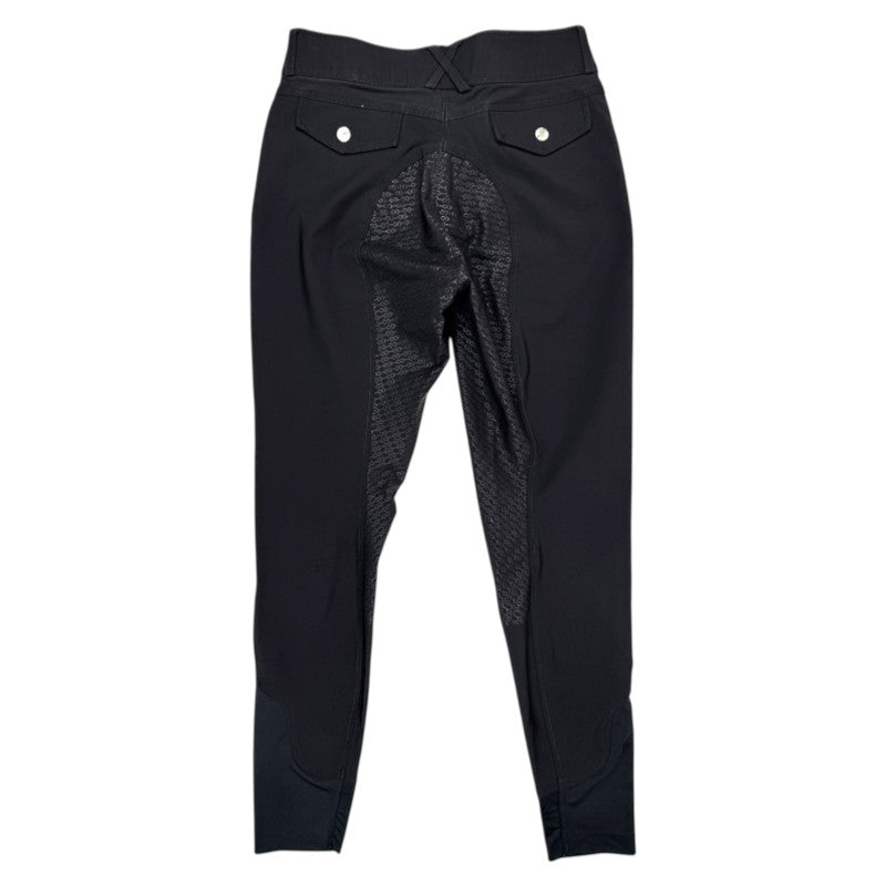 Dover Saddlery 'Dalton' Full Seat Breeches in Black