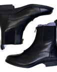 Ovation Men's 'Aeros Showmaster' Zip Paddock Boot in Black