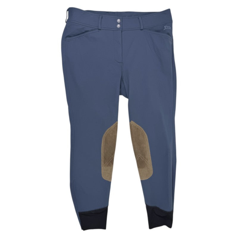 RJ Classics 'Gracie' Knee Patch Breeches in Pacific