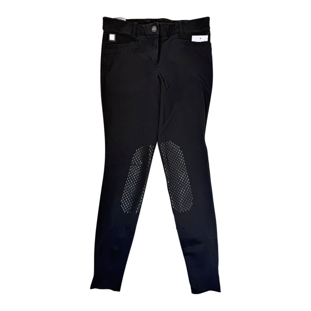 Equiline 'Ash' Breeches in Black - Women's IT 38 (US 22)