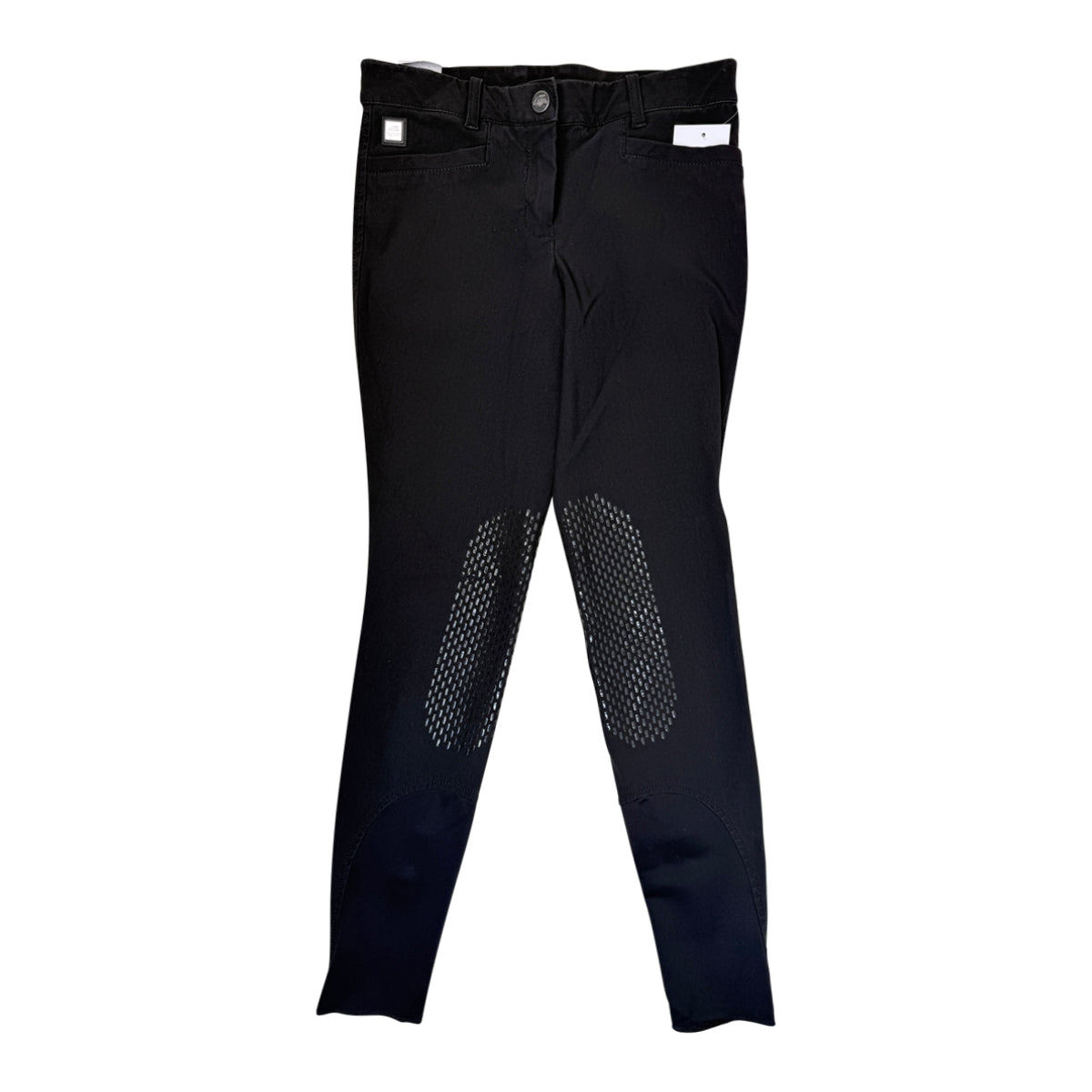 Equiline 'Ash' Breeches in Black - Women's IT 38 (US 22)