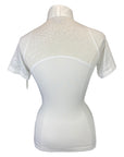 Ariat 'Airway' Show Shirt in White - Women's XL