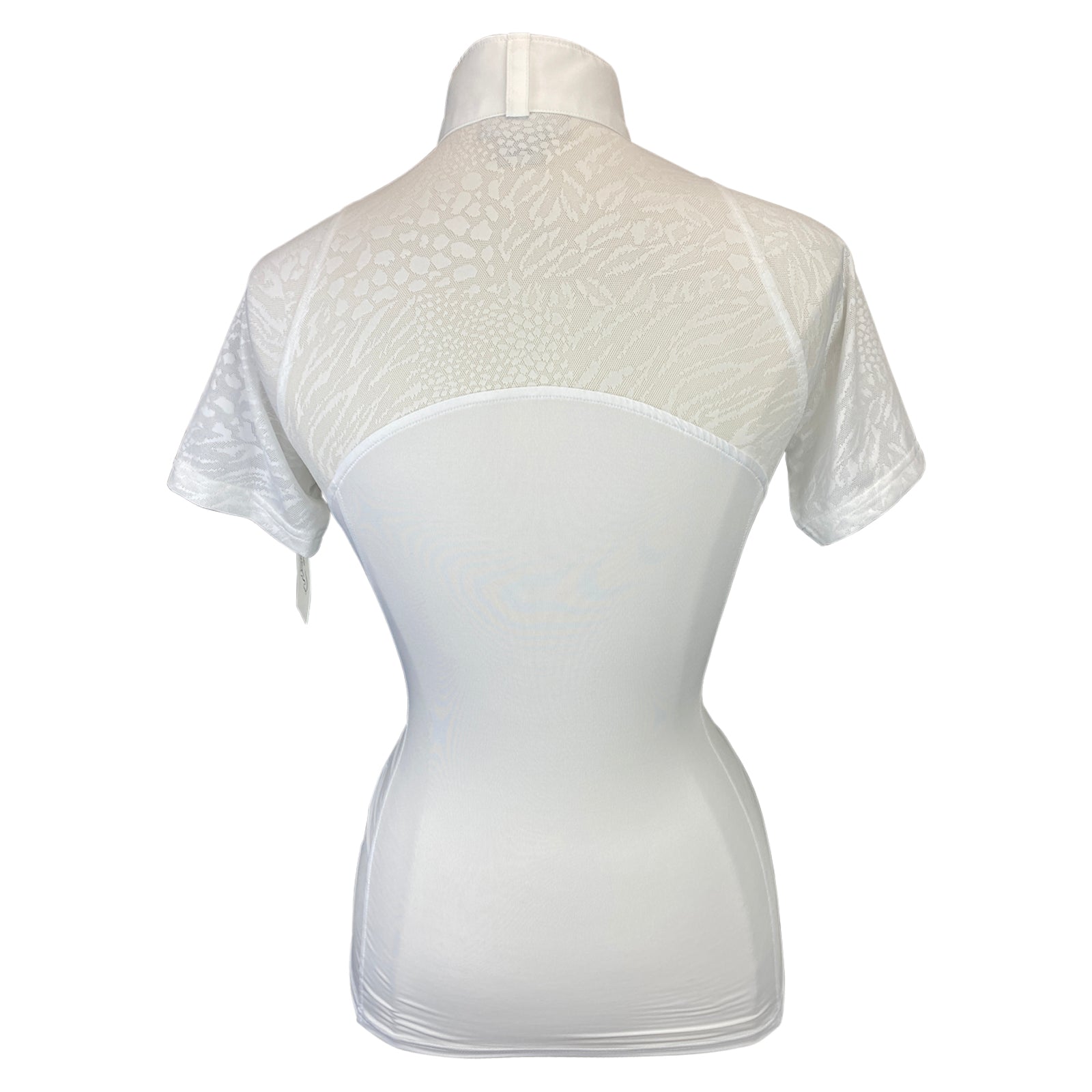 Ariat 'Airway' Show Shirt in White - Women's Large