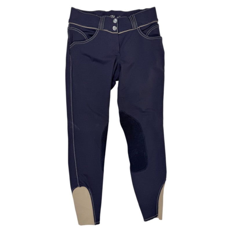 Elation Platinum 'Brooklyn' Breech in Navy