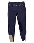 Elation Platinum 'Brooklyn' Breech in Navy