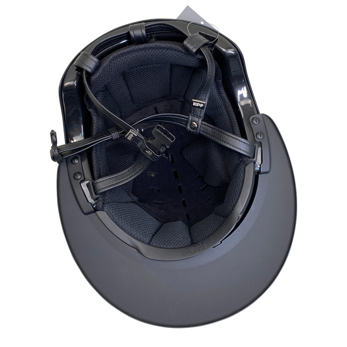 KEP Italia 'Smart' Polo Brim Helmet in Black Matte