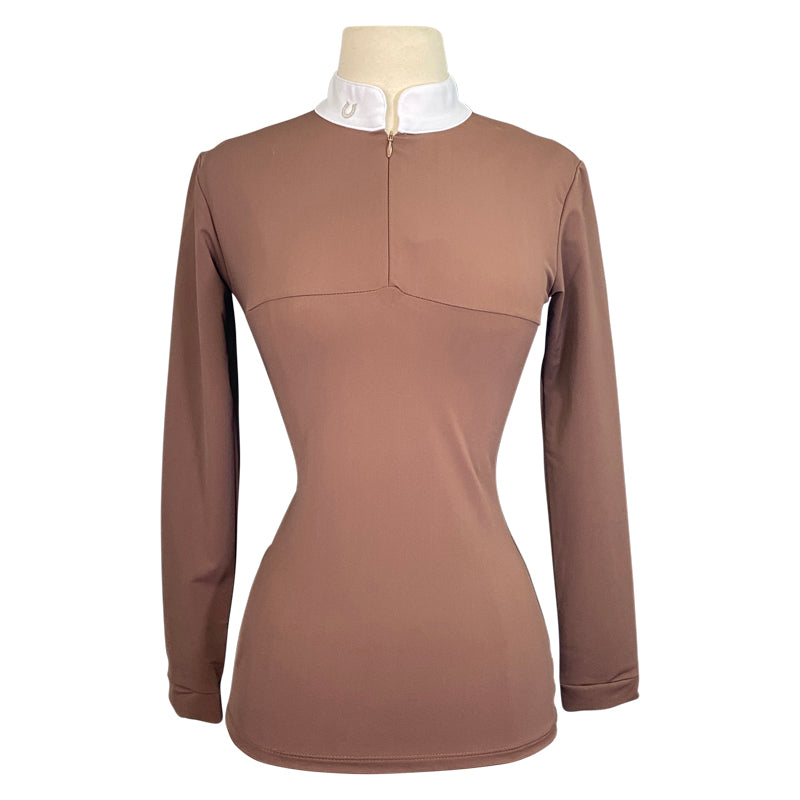 Fit Eq &#39;Darby&#39; Show Shirt in Cocoa 