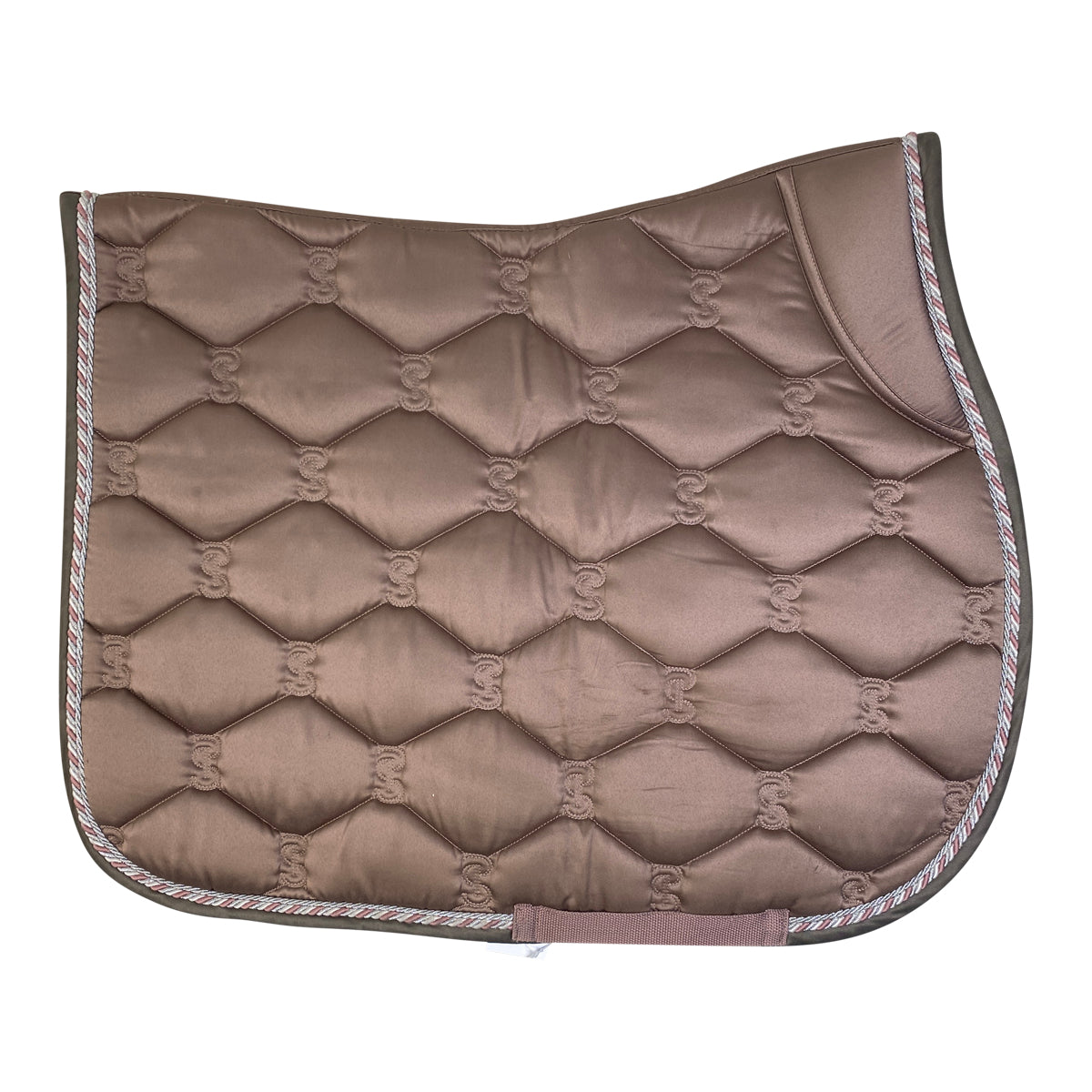 PS of Sweden Saddle Pad Jump Signature w/ Ear Bonnet in Pink Rose 