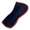 Ogilvy Jump Memory Foam Half Pad in Black/Red Trim