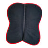 Ogilvy Jump Memory Foam Half Pad in Black/Red Trim
