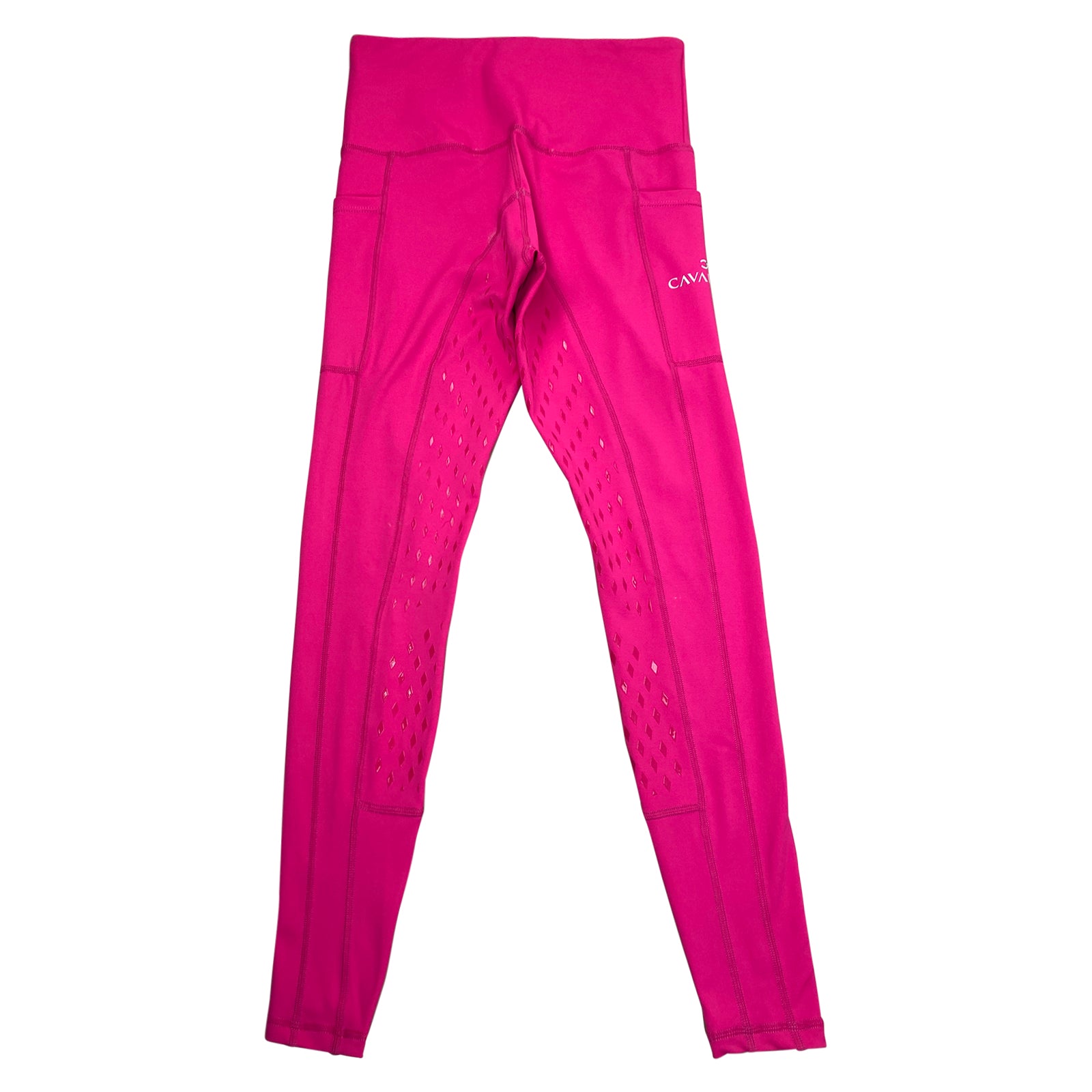 Cavaliere Couture 'Grand Prix' Riding Tights in Hot Pink