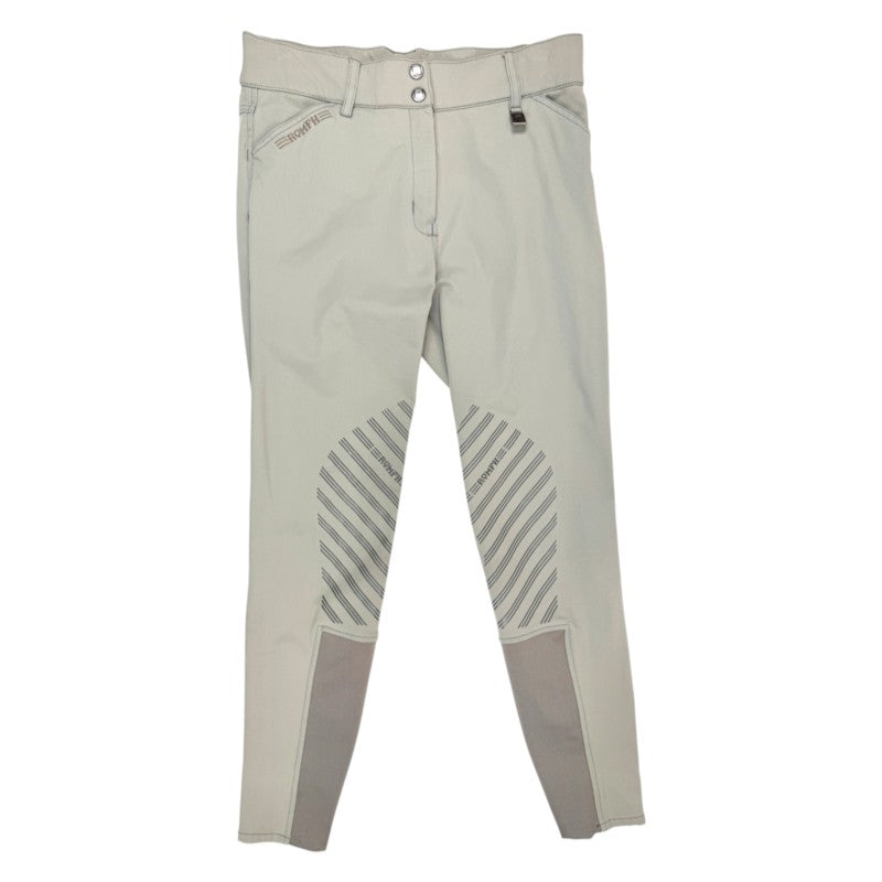 Romfh 'Sarafina' Knee Patch Breeches in Tan